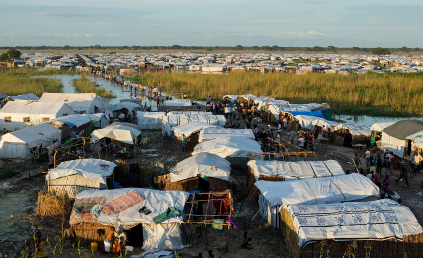 South Sudan IDP Camp